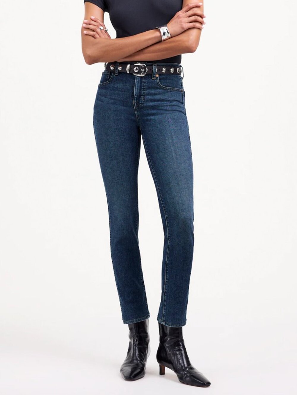Madewell Stovepipe Jeans - Deming Wash - Size 24
